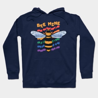 Bee Mine | Rainbow Valentine Bee Hoodie